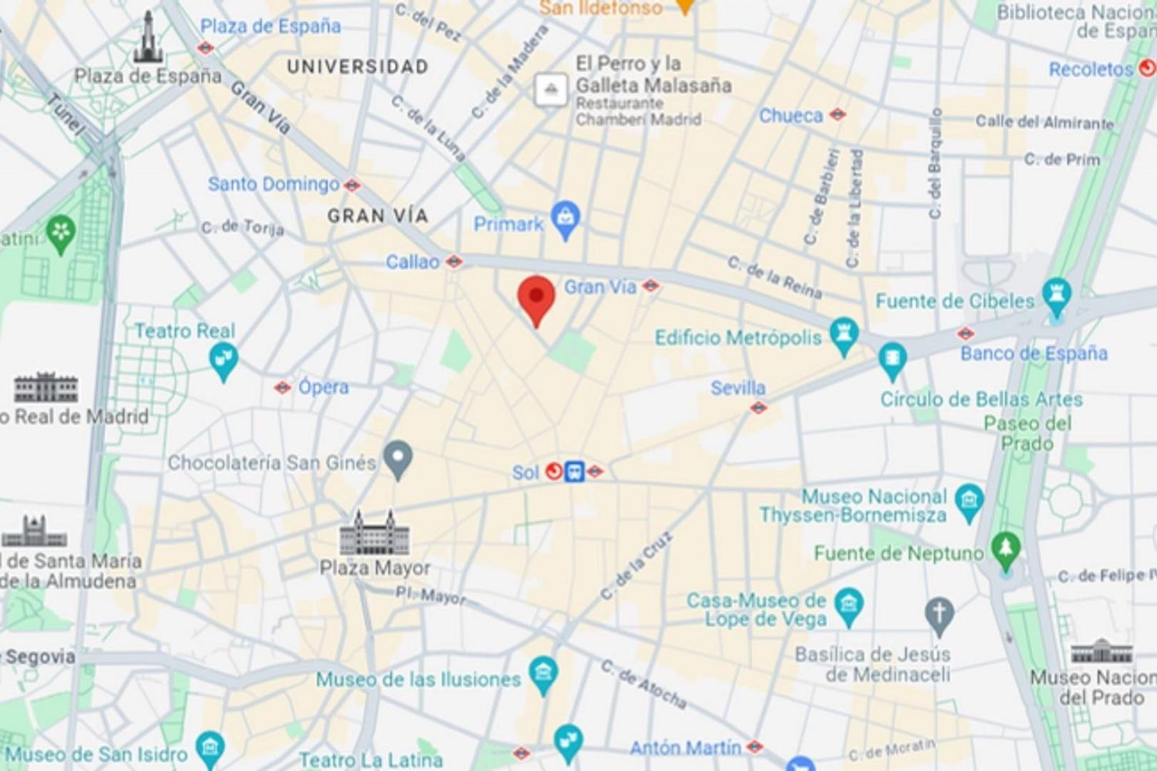 Deluxe Apt En El Centro De Madrid Para 9Pax E3 Eksteriør bilde